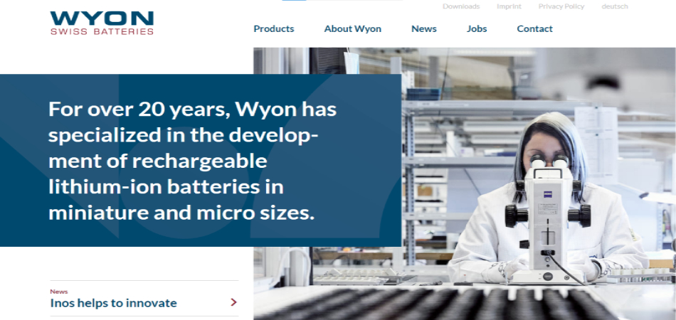 Wyon Swiss Batteries