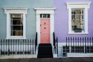 an external door in a house