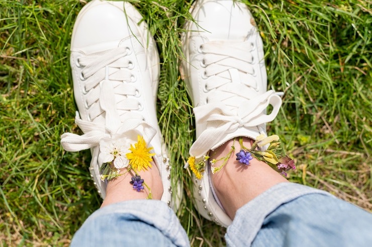 A glimpse of vegan school shoes